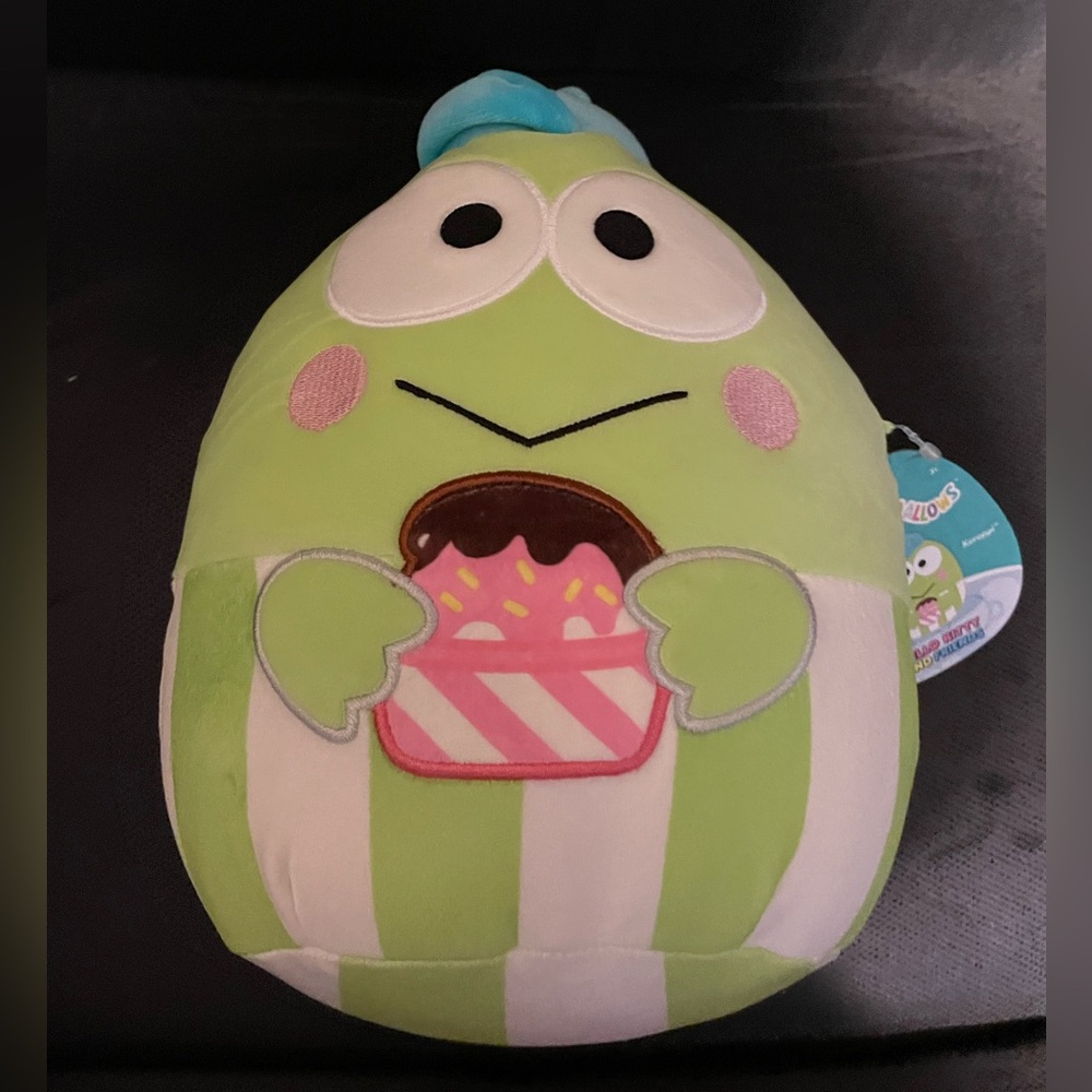 Squishmallow Keroppi NWT Hello Kitty & Squad  8 inch